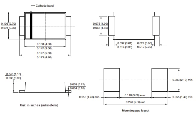 Vishay Semiconductors Surface Mount PAR® Transient Voltage Suppressors